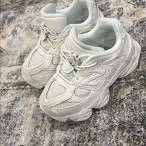 New Balance Kids' White Sneakers